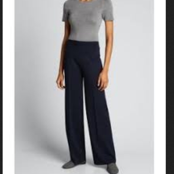 Michael Kors Collection Wide Leg Trousers Pants 4 - Picture 2 of 7